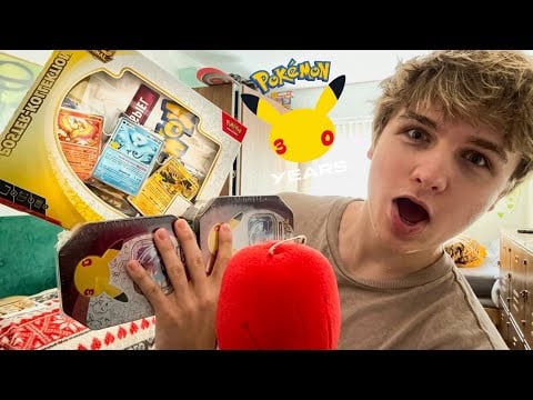 ASMR POKEMON 30TH CELEBRATION OPENING
