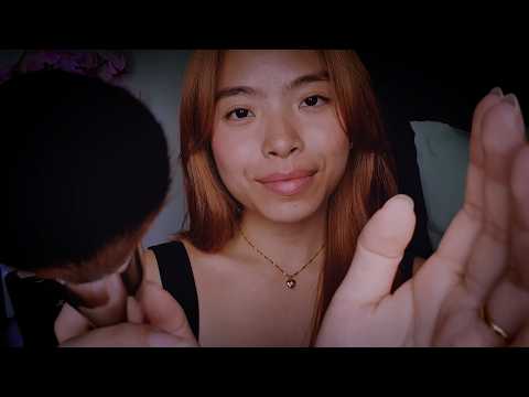 ASMR Brushing Your Entire Face Until You Fall Asleep ⋆｡˚ ☁︎ ˚｡⋆