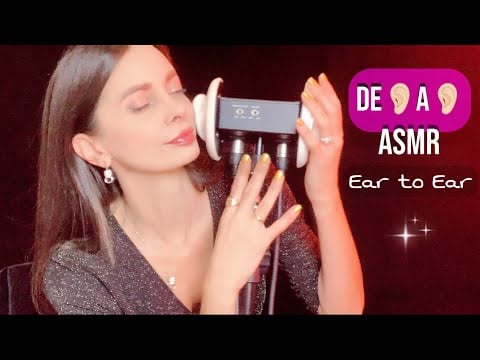 ASMR Ear to Ear con 3Dio 🤍✨ | Sonidos Binaurales Super Relajantes | ASMR en ESPAÑOL