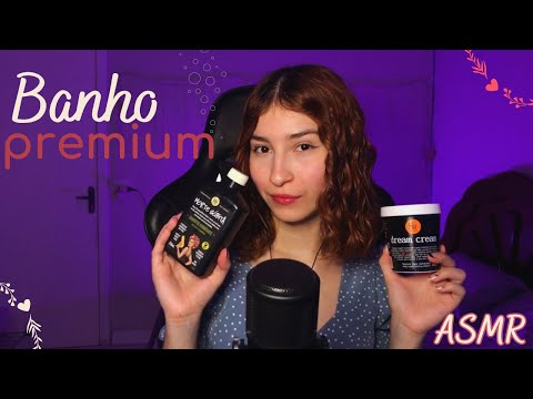 ASMR | TE DANDO UM BANHO PREMIUM !!