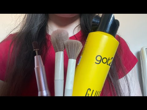 ASMR relaxing beauty salon roleplay🥰doing your makeup, nails and hair - no talking 