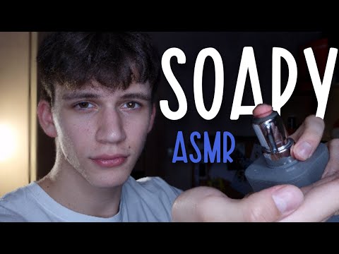 [ASMR no mid-roll ads] Clicky and Smooth Soapy Hand Sounds