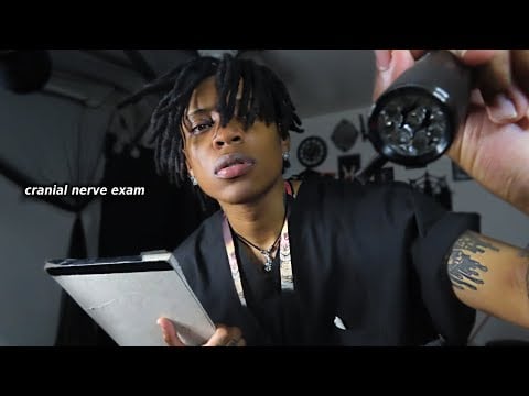 WORST Cranial Nerve Exam - ASMR Doctor Roleplay (fast triggers)