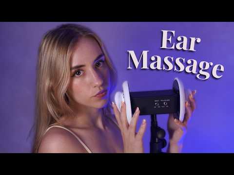 ASMR Masaje en tus Orejitas para Dormir ✨ Ear Massage 3Dio