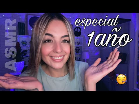 MIS SEGUIDORES DECIDEN MI ASMR (Especial 1 AÑO) 🥳 | ASMR para dormir Profundo en ESPAÑOL