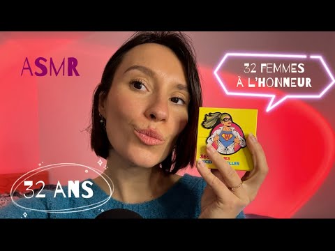 ASMR FR ❤️‍🔥 32 ans - 32 femmes à l’honneur pour t’endormir paisiblement 