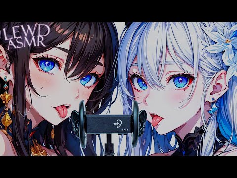 [3DIO ASMR] Slow and Wet Ear Licking for Sleep ( No Talking ) ❤️