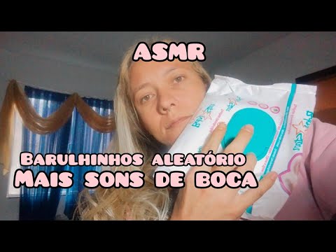 ASMR- Barulhinhos aleatório, limpeza de ouvido, tudo em um vídeo só 🙈❤️ #sonsdeboca #limpezadeouvido