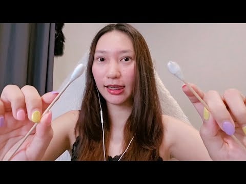 ASMR ROLEPLAY GIRLFRIEND จ้างคุณแฟนแตะหูด้วยชาบู 💘 - RAINIE ASMR