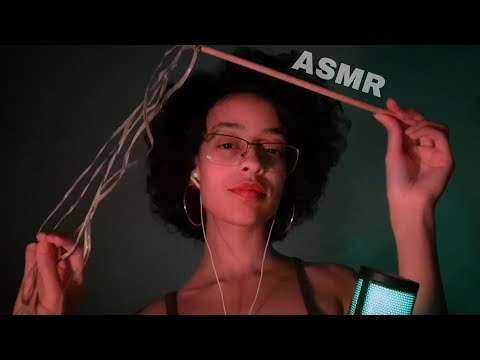ASMR | GATILHOS QUE EU GOSTO DE FAZER 💆‍♀️ - gatilhos visuais, tapping, conta gotas...