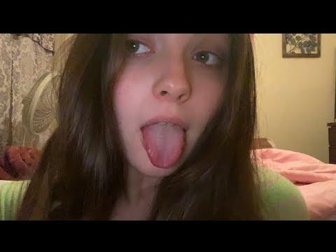 ASMR | INTENSE LENS LICKING, TONGUE FLUTTERING, SPIT PAINTING, N MORE 👅