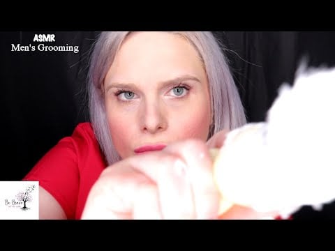 ASMR Men's Shave, Eyebrows & Haircut