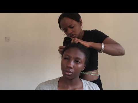 ASMR RELAXING SCALP SCRATCHING WITH FAKE FLAKES REMOVAL FOR DEEP SLEEP 