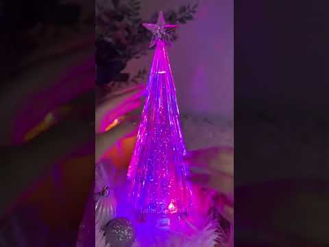 Glitter Tree Lamp🎄 #asmr #shorts #christmasasmr