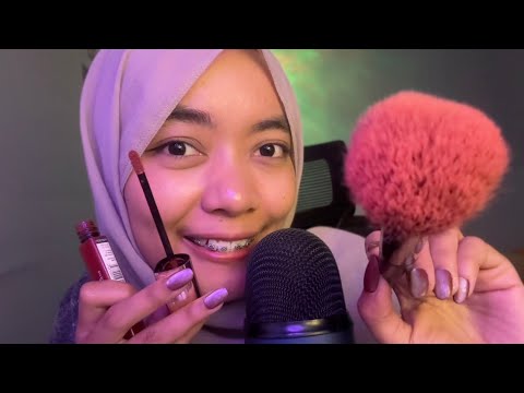 ASMR Doing Your Makeup 🍒 — Riasan Buat Kencan🌸