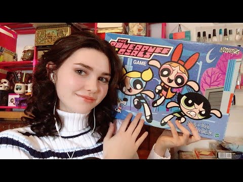 Prim ASMR The Powerpuff Girls Board Game "Saving the World Before Bedtime"