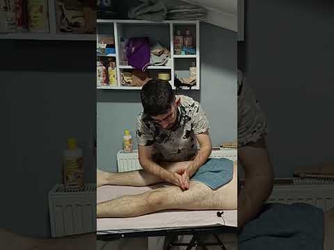 ASMR DEEP RELAXING FRONT LEG TURKISH MASSAGE #satisfying #relaxing #asmr #shorts #massage