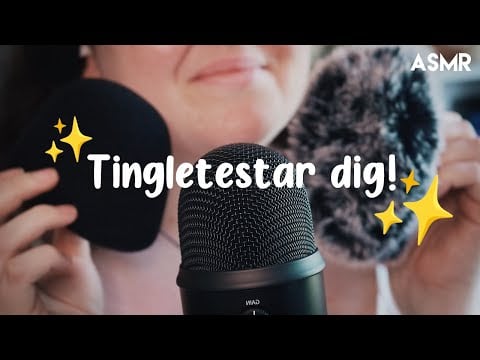 ASMR ✨ Brainmassage tingletestar dig! vilken var bäst?? 🤩