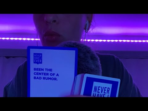 Never have I ever—boring answers only! 😴💤 [Talking ASMR]