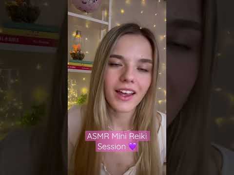 ASMR Mini Reiki Session For Comfort & Tingles 💜✨