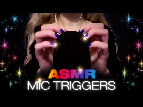 1 HOUR ASMR ✨ Fast & Aggressive Mic Scratching, Tapping & Rubbing ✨ Intense Triggers ✨ No talking!