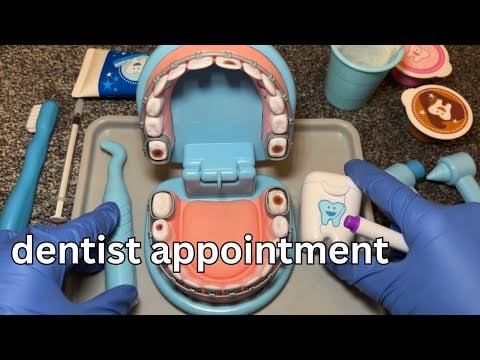 ASMR dentist appointment roleplay 