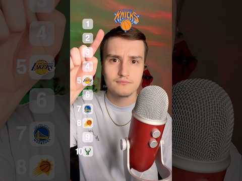 RANKING NBA TEAMS THIS SEASON ( ASMR ) #shorts #nba #asmr