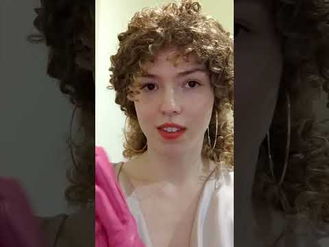ASMR pink leather gloves sounds
