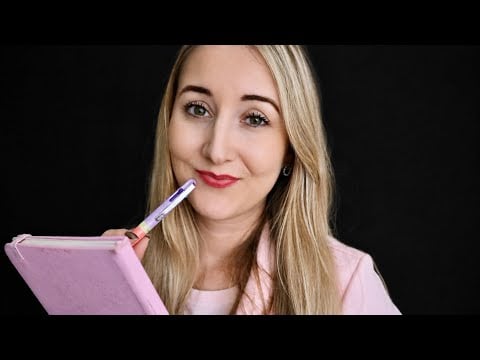 ASMR Roleplay: CHEFE TÓXICA FAZENDO ENTREVISTA DE EMPREGO POLÊMICA COM VOCÊ 