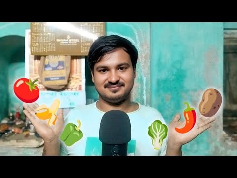 ASMR||Fast And Aggressive VEGETABLES 🍅🥔 Triggers Sounds