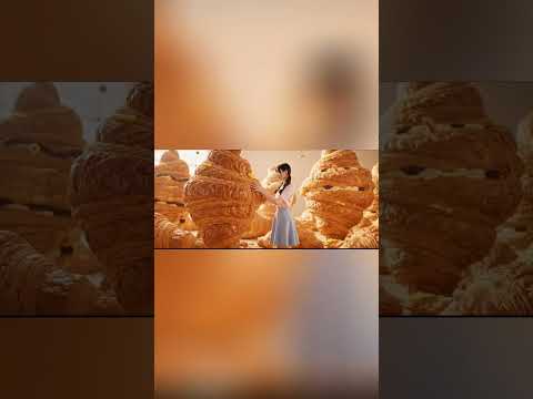 ASMR Croissant World #asmrsounds #asmrvideo #eatingsounds