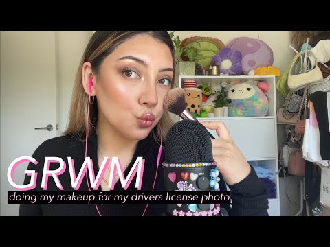 ASMR doing my makeup 💄💗 ~rambles, makeup application, chit chat~ | Whispered