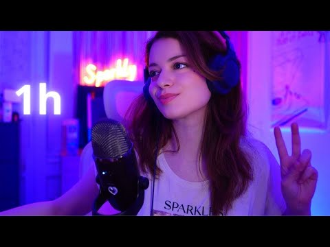 ASMR : Plein de triggers + on  discute pendant 1 heure ! (SANS PUB)