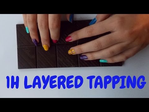 ASMR 1H of LAYERED TAPPING ! No Talking