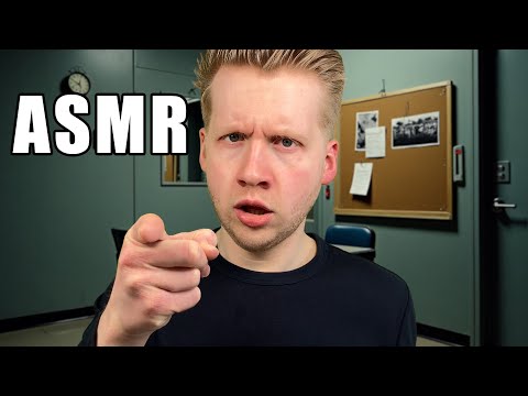 ASMR | Du bist ein Zauberer!!! - Verhör bei der Polizei (Roleplay)