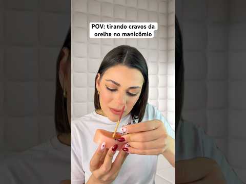 POV: tirando cravos da orelha no manicômio #asmr #humor #comedia #shorts
