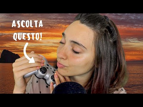 ASMR 20 MINUTI DI SUSSURRI E SUONI