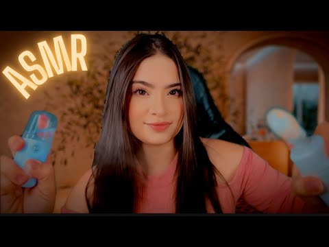 ASMR: SKINCARE NOTURNA NO SEU ROSTO + MASSAGEM FACIAL!