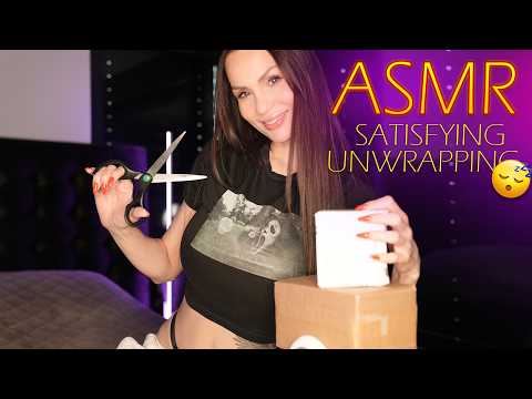 ASMR Unpacking & Unwrapping 📦✨ Crinkles & Soft Whispering