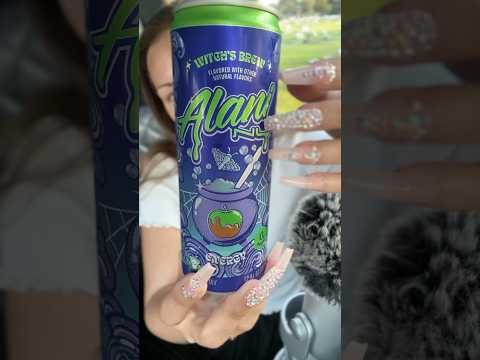 Trying Viral Witch’s Brew Alani Nu! #drink #tastetest #fall #bestlifebybrooke #asmr #alaninu #asrm