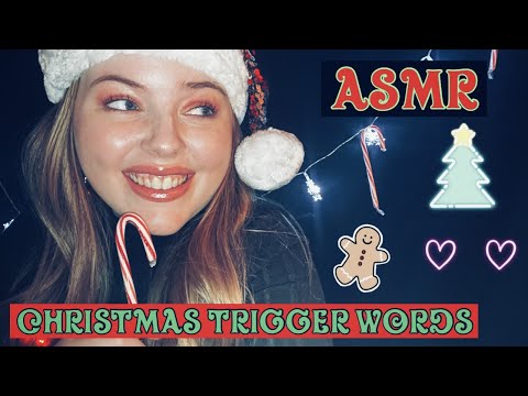 ASMR | Christmas Trigger Words ❤️🎄💚