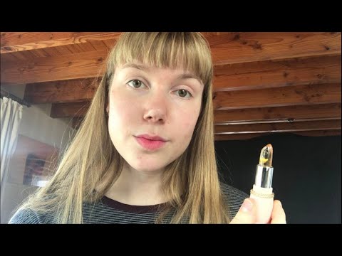 ASMR ♥︎ Lipstick Application (& Soft Speaking)