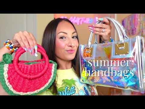 ASMR Summer Handbags That Give Me Life 🍉