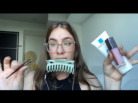 ASMR Fixing you (you’re in a rush)