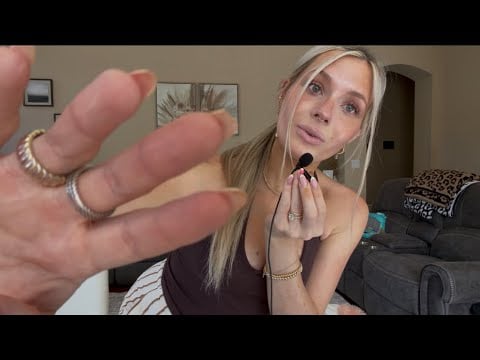 ASMR Tracing and Over-Explaining My Jewelry With Bump Update!🤰