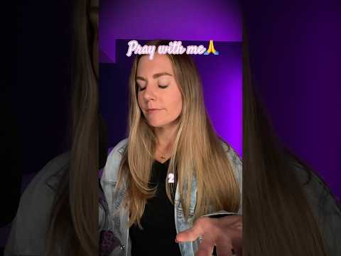 Pray with me and thank the Lord 🙏✝️ #asmr #christianasmr #spirituality #prayer
