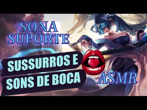 ASMR GAMEPLAY - Partida de lolzinho (sons de boca e sussurros) 💤👄