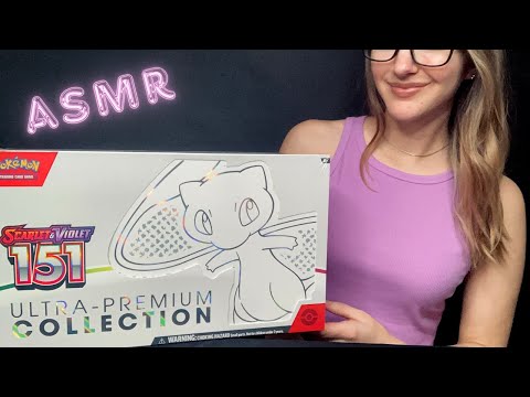 Pokemon 151 Ultra Premium Collection Box Opening l ASMR Card Sounds, Soft Spoken, Unintentional