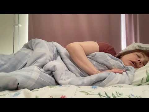 ASMR snoring sleeping girl