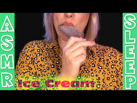 AMAZING Ice Cream Eating Sounds! ASMR /w Magnum Caramel